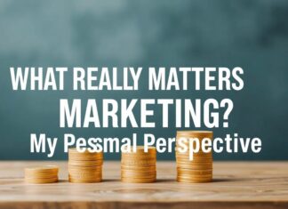 Marketing’de Gerçekten Önemli Şey Nedir? Benim Özel Görüşüm What Really Matters in Marketing? My Personal Perspective